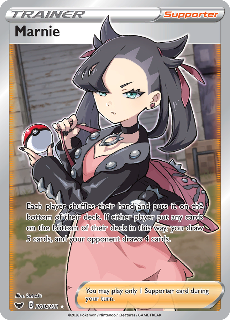 Marnie (200/202) [Sword & Shield: Base Set] | Mindsight Gaming