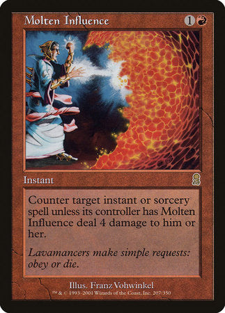 Molten Influence [Odyssey] | Mindsight Gaming