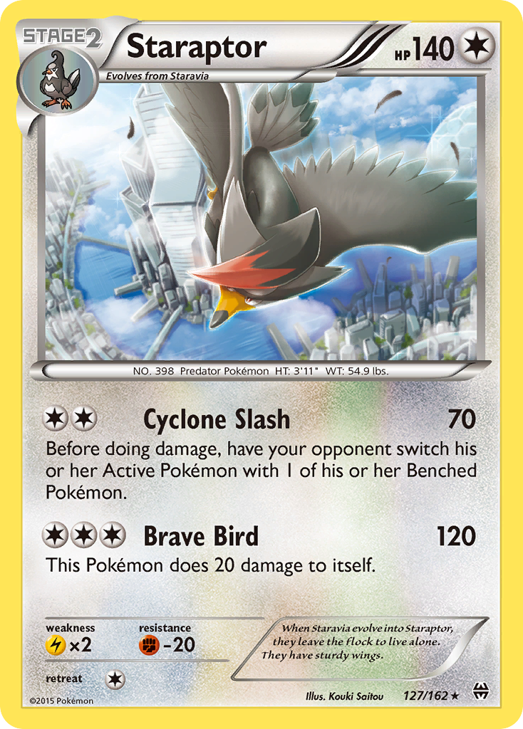 Staraptor (127/162) [XY: BREAKthrough] | Mindsight Gaming