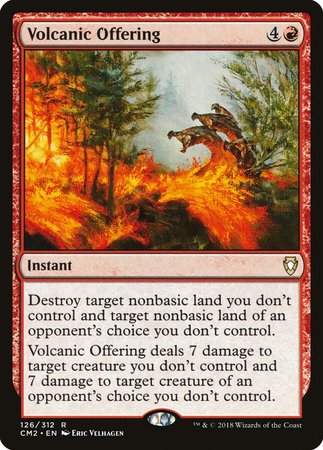 Volcanic Offering [Commander Anthology Volume II] | Mindsight Gaming