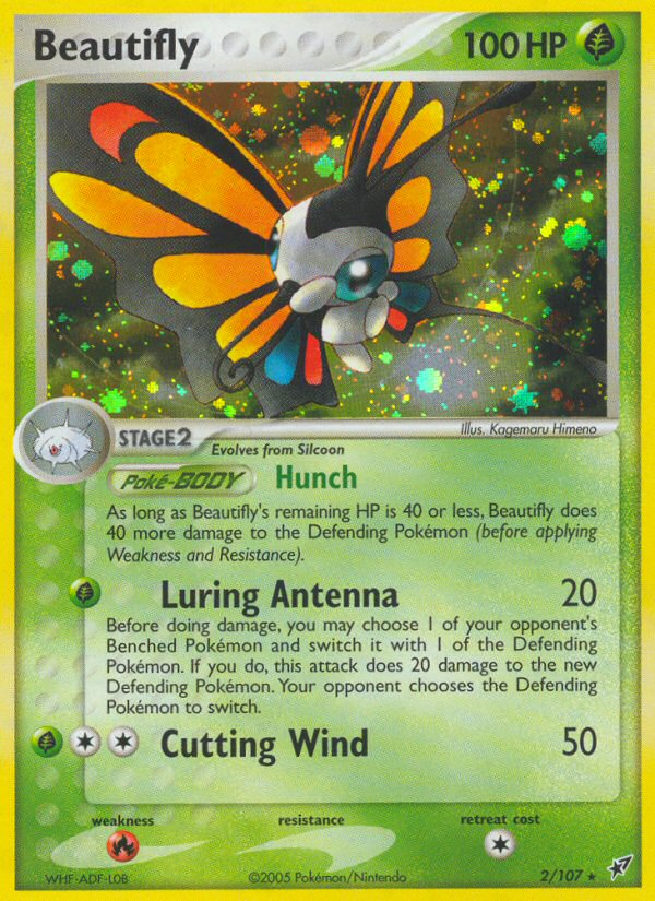 Beautifly (2/107) [EX: Deoxys] | Mindsight Gaming