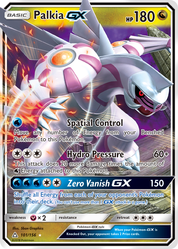 Palkia GX (101/156) [Sun & Moon: Ultra Prism] | Mindsight Gaming