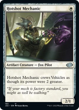 Hotshot Mechanic [Jumpstart 2022] | Mindsight Gaming