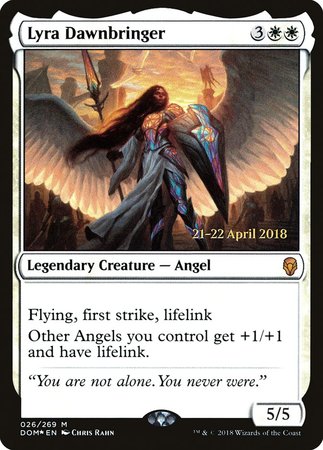 Lyra Dawnbringer [Dominaria Promos] | Mindsight Gaming