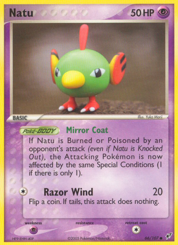 Natu (66/107) [EX: Deoxys] | Mindsight Gaming