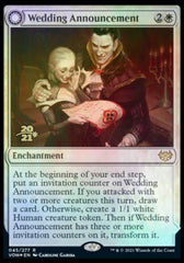 Wedding Announcement // Wedding Festivity [Innistrad: Crimson Vow Prerelease Promos] | Mindsight Gaming