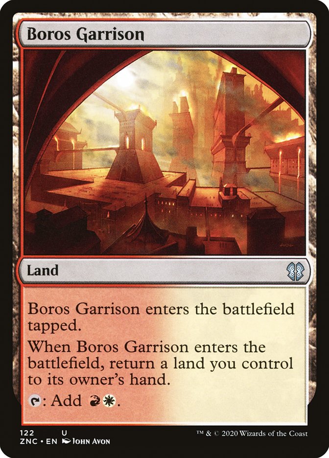 Boros Garrison [Zendikar Rising Commander] | Mindsight Gaming