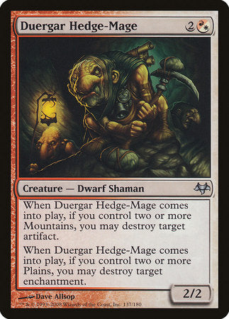 Duergar Hedge-Mage [Eventide] | Mindsight Gaming