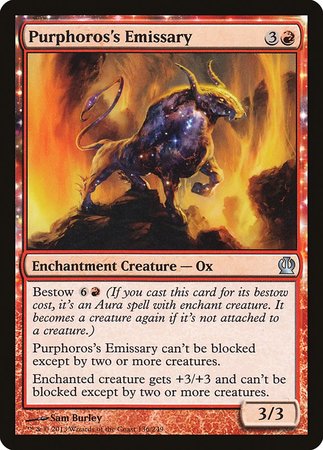 Purphoros's Emissary [Theros] | Mindsight Gaming