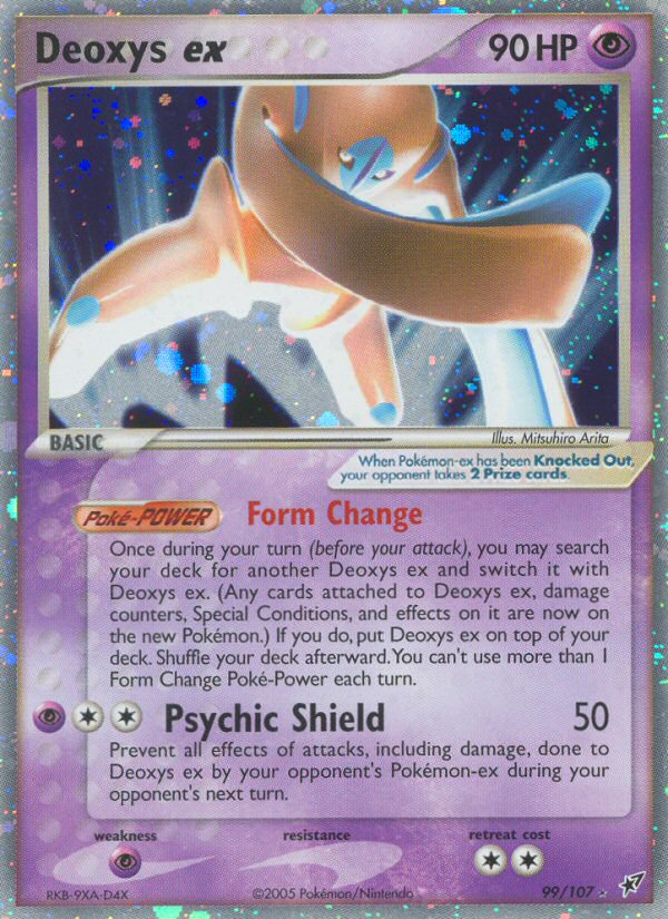 Deoxys ex (99/107) [EX: Deoxys] | Mindsight Gaming