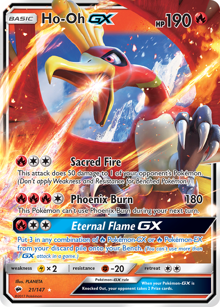 Ho-Oh GX (21/147) [Sun & Moon: Burning Shadows] | Mindsight Gaming