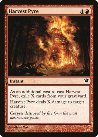 Harvest Pyre [Innistrad] | Mindsight Gaming