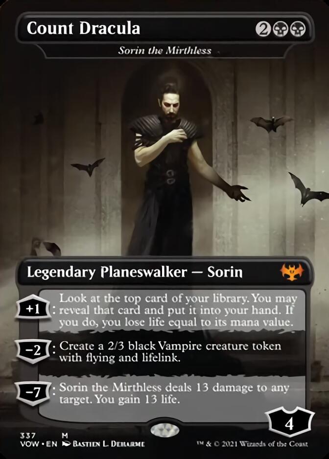 Sorin the Mirthless - Count Dracula [Innistrad: Crimson Vow] | Mindsight Gaming