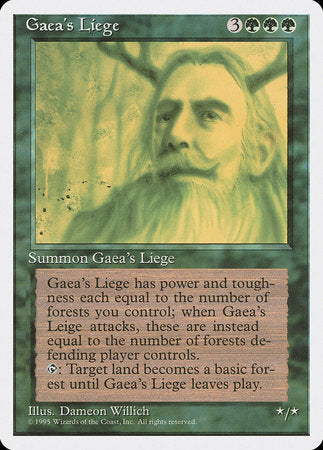 Gaea's Liege [Fourth Edition] | Mindsight Gaming