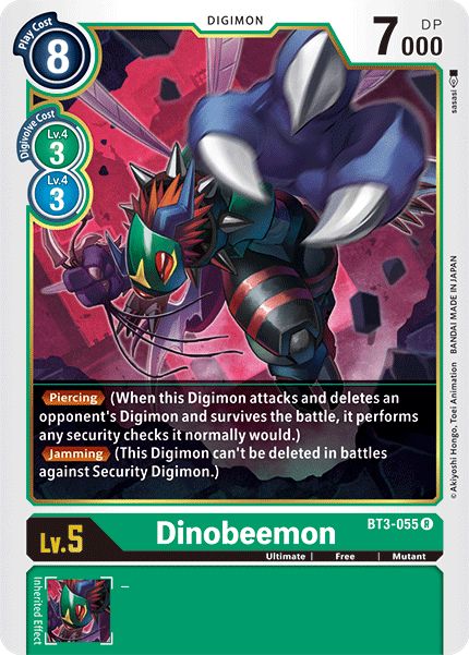 Dinobeemon [BT3-055] [Release Special Booster Ver.1.5] | Mindsight Gaming