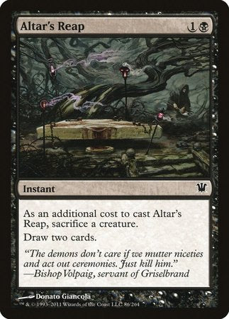 Altar's Reap [Innistrad] | Mindsight Gaming