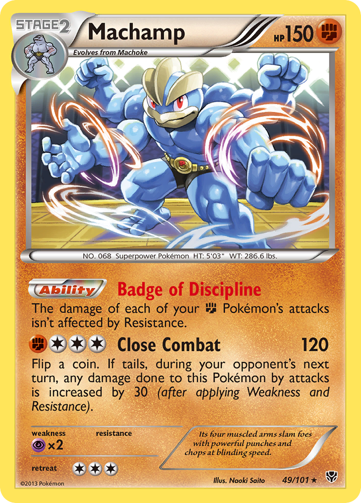 Machamp (49/101) [Black & White: Plasma Blast] | Mindsight Gaming