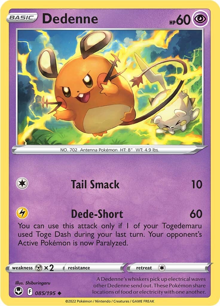 Dedenne (085/195) [Sword & Shield: Silver Tempest] | Mindsight Gaming