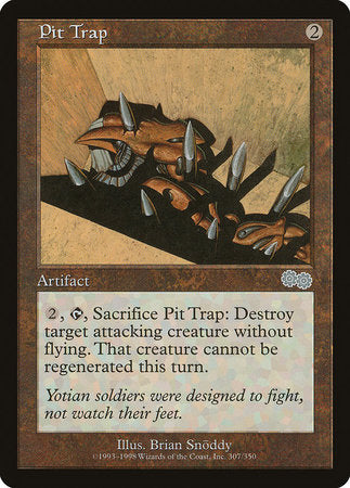 Pit Trap [Urza's Saga] | Mindsight Gaming