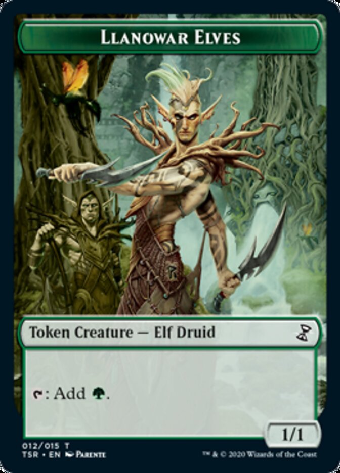 Llanowar Elves [Time Spiral Remastered Tokens] | Mindsight Gaming