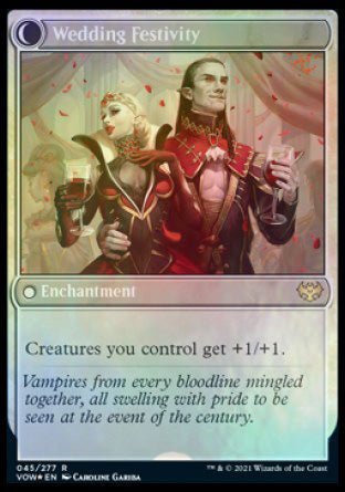 Wedding Announcement // Wedding Festivity [Innistrad: Crimson Vow Prerelease Promos] | Mindsight Gaming