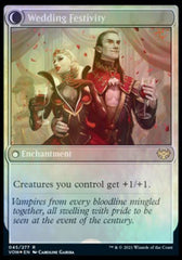 Wedding Announcement // Wedding Festivity [Innistrad: Crimson Vow Prerelease Promos] | Mindsight Gaming