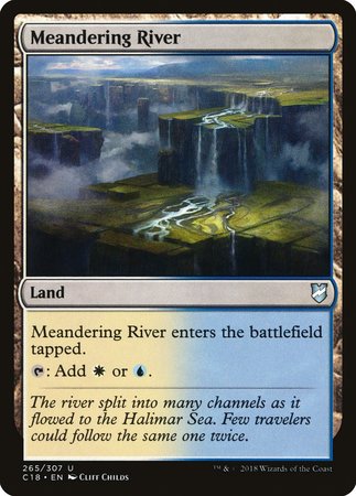 Meandering River [Commander 2018] | Mindsight Gaming