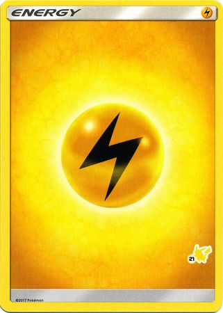 Lightning Energy (Pikachu Stamp #21) [Battle Academy 2020] | Mindsight Gaming