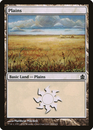 Plains (302) [Commander 2011] | Mindsight Gaming