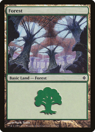 Forest (175) [New Phyrexia] | Mindsight Gaming