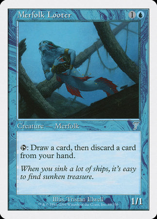 Merfolk Looter [Seventh Edition] | Mindsight Gaming