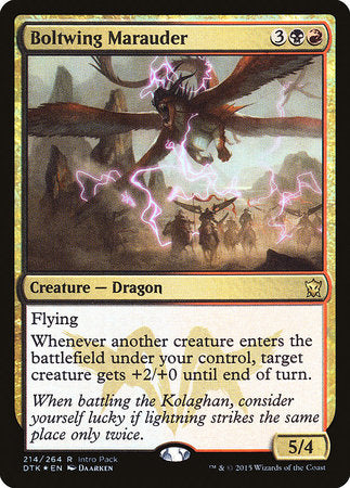 Boltwing Marauder [Dragons of Tarkir Promos] | Mindsight Gaming