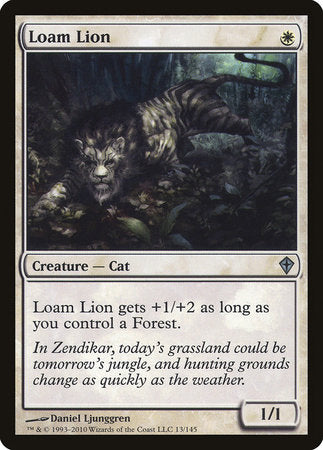 Loam Lion [Worldwake] | Mindsight Gaming