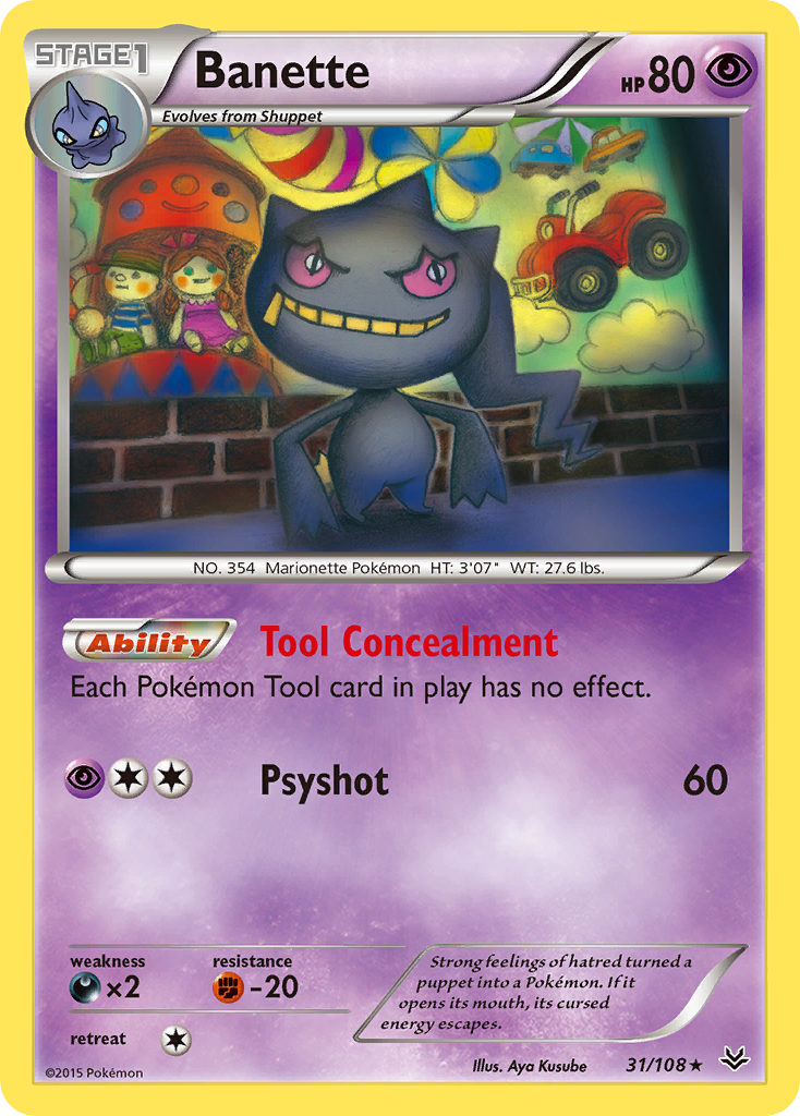 Banette (31/108) [XY: Roaring Skies] | Mindsight Gaming