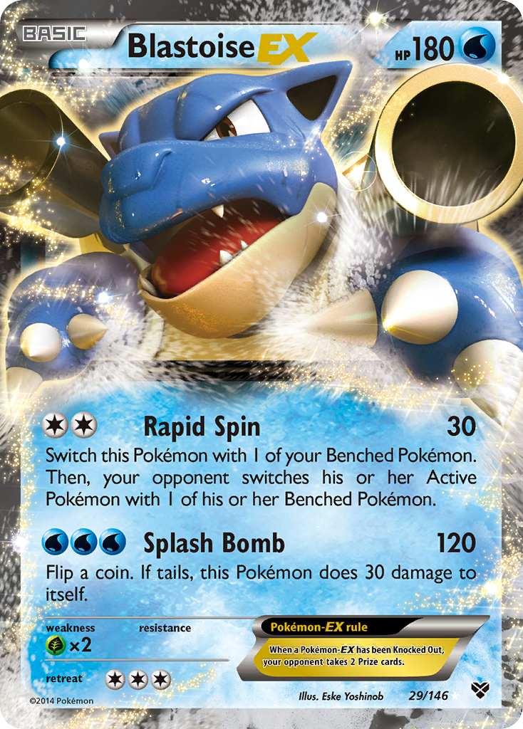 Blastoise EX (29/146) [XY: Base Set] | Mindsight Gaming