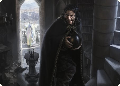 Grima, Saruman's Footman Art Card [The Lord of the Rings: Tales of Middle-earth Art Series] | Mindsight Gaming