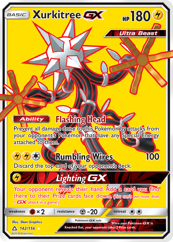 Xurkitree GX (142/156) [Sun & Moon: Ultra Prism] | Mindsight Gaming