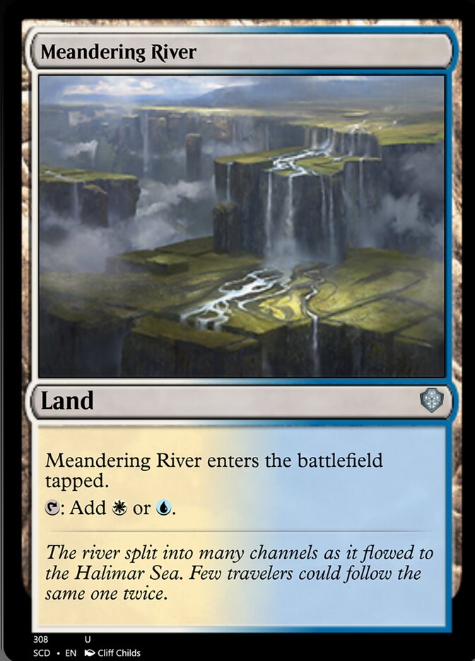 Meandering River [Starter Commander Decks] | Mindsight Gaming