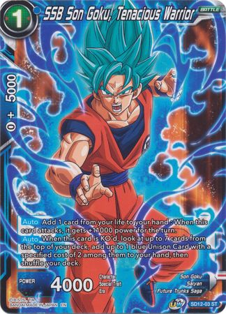 SSB Son Goku, Tenacious Warrior (Starter Deck - Spirit of Potara) [SD12-03] | Mindsight Gaming