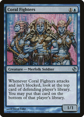 Coral Fighters [Duel Decks: Venser vs. Koth] | Mindsight Gaming