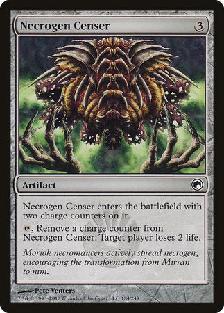 Necrogen Censer [Scars of Mirrodin] | Mindsight Gaming