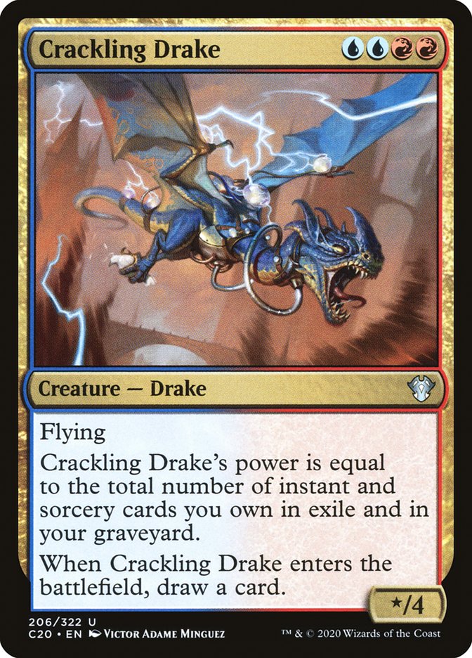 Crackling Drake [Commander 2020] | Mindsight Gaming