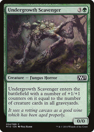 Undergrowth Scavenger [Magic 2015] | Mindsight Gaming