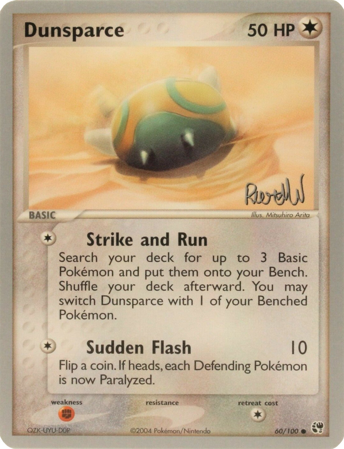 Dunsparce (60/100) (Rocky Beach - Reed Weichler) [World Championships 2004] | Mindsight Gaming