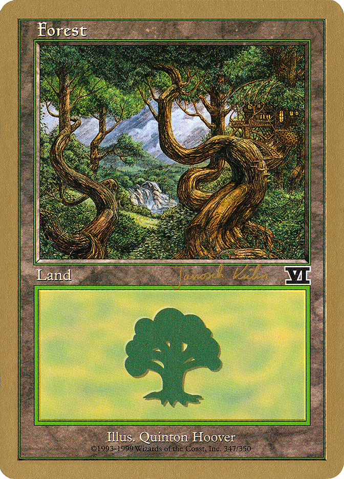 Forest (jk347) (Janosch Kuhn) [World Championship Decks 2000] | Mindsight Gaming