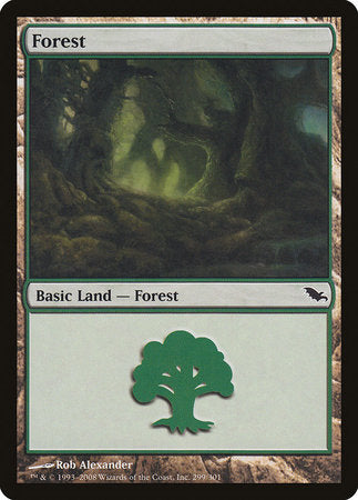 Forest (299) [Shadowmoor] | Mindsight Gaming