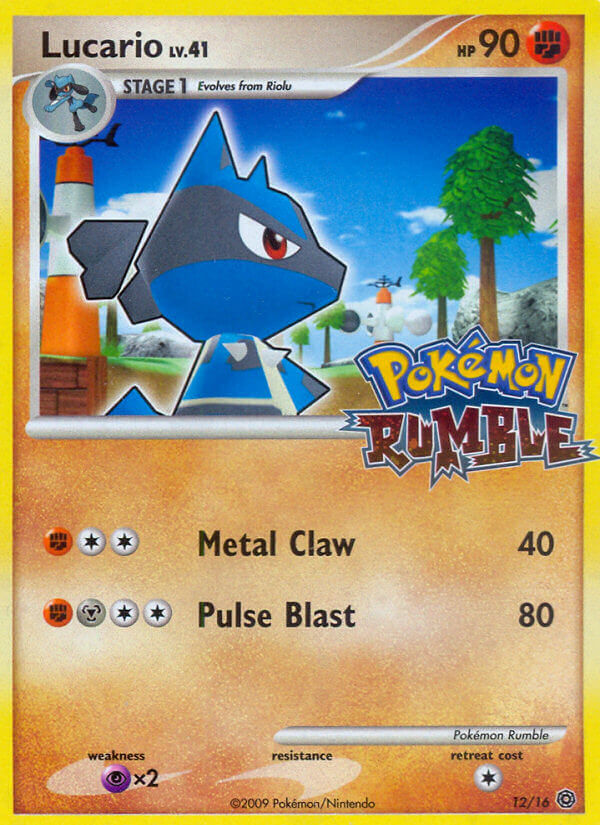 Lucario (12/16) [Pokémon Rumble] | Mindsight Gaming