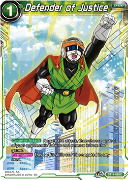 Defender of Justice (BT14-085) [Cross Spirits] | Mindsight Gaming