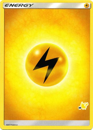 Lightning Energy (Pikachu Stamp #39) [Battle Academy 2020] | Mindsight Gaming