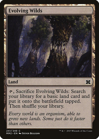 Evolving Wilds [Modern Masters 2015] | Mindsight Gaming